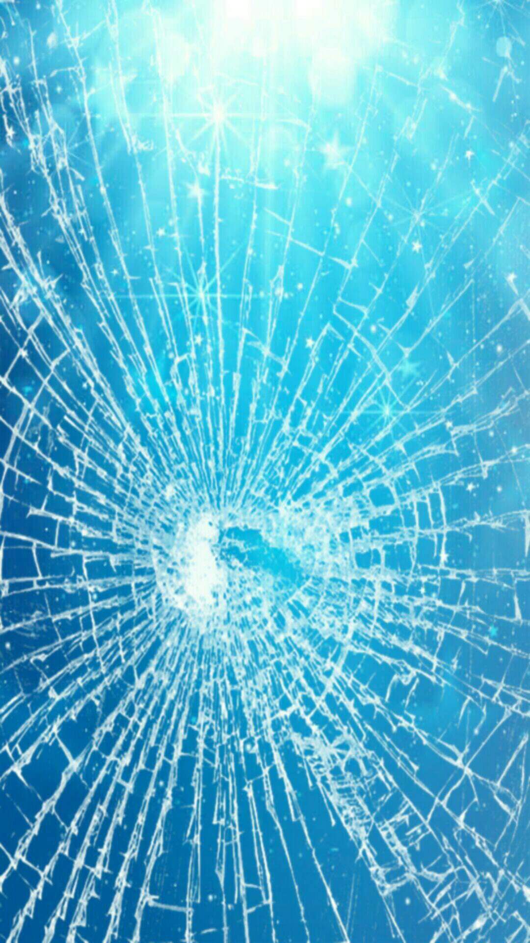 ガラス ヒビ wallpaper.sc スマホ壁紙