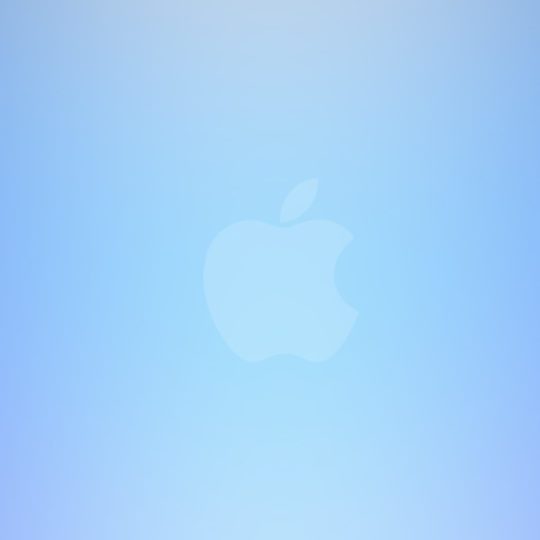 Apple青の Android スマホ 壁紙