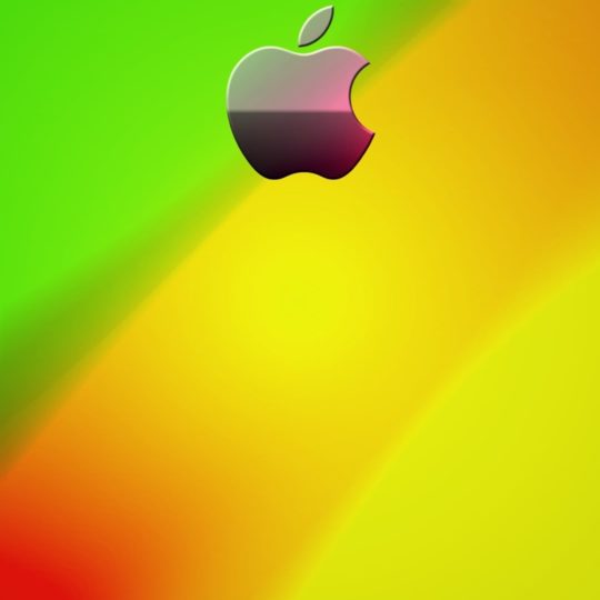Apple緑黄の Android スマホ 壁紙