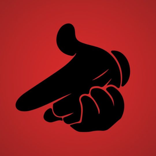 ロゴ赤の Android スマホ 壁紙