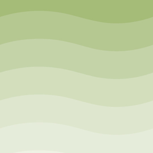 波模様グラデーション黄緑の Android スマホ 壁紙