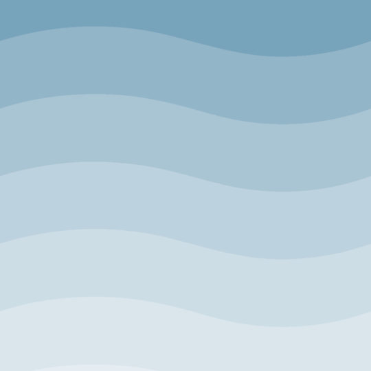 波模様グラデーション青の Android スマホ 壁紙