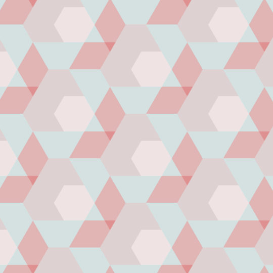 幾何学模様赤青の Android スマホ 壁紙