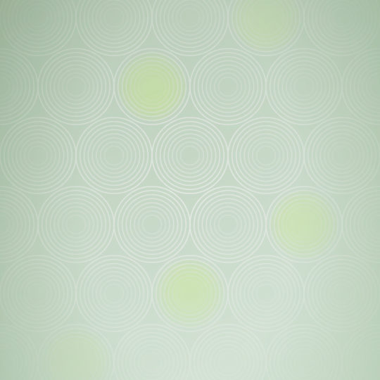 模様グラデーション丸黄緑の Android スマホ 壁紙