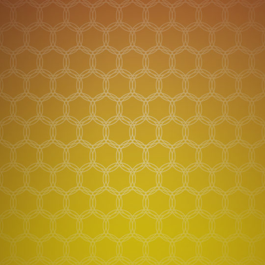 グラデーション模様丸黄の Android スマホ 壁紙
