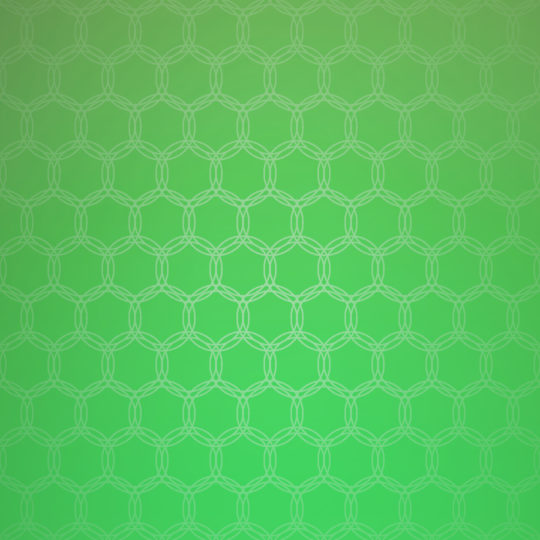 グラデーション模様丸緑の Android スマホ 壁紙
