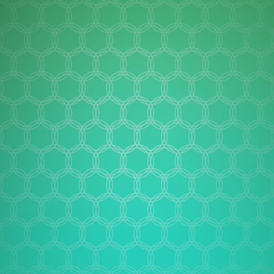 グラデーション模様丸青緑の Android スマホ 壁紙