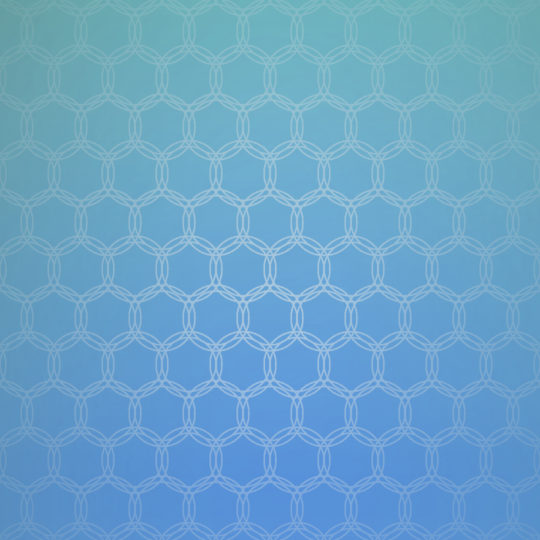 グラデーション模様丸青の Android スマホ 壁紙