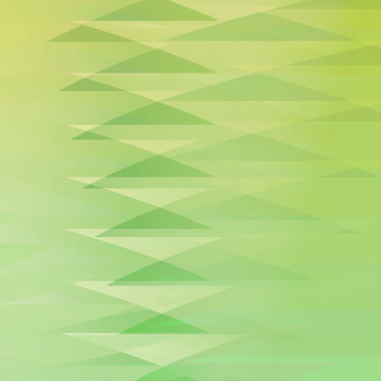 グラデーション模様三角黄緑の Android スマホ 壁紙