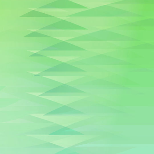 グラデーション模様三角緑の Android スマホ 壁紙