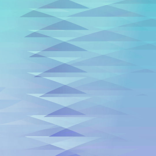 グラデーション模様三角青の Android スマホ 壁紙