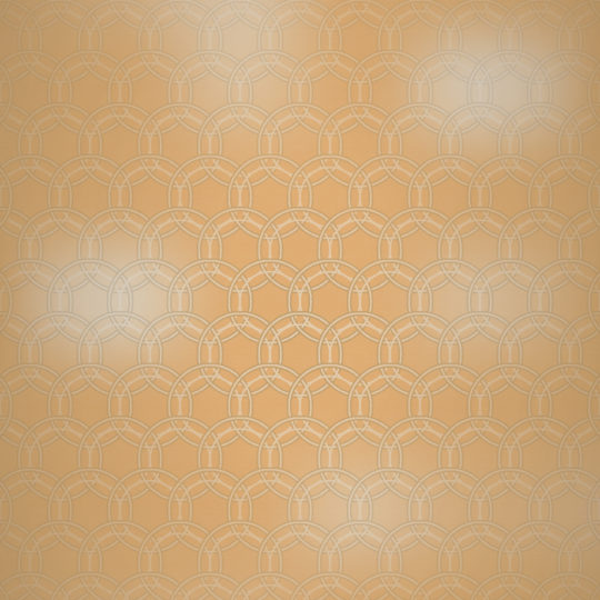 丸グラデーション模様橙の Android スマホ 壁紙
