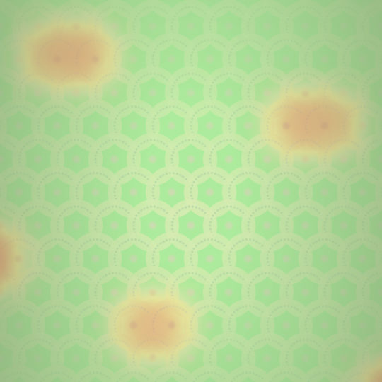 グラデーション模様緑橙の Android スマホ 壁紙