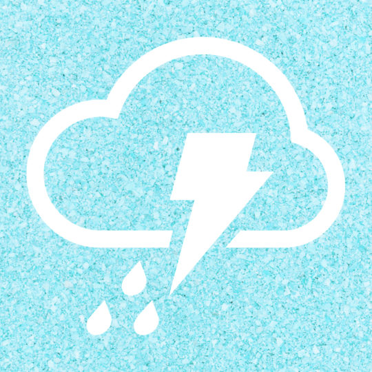 曇雨雷青の Android スマホ 壁紙