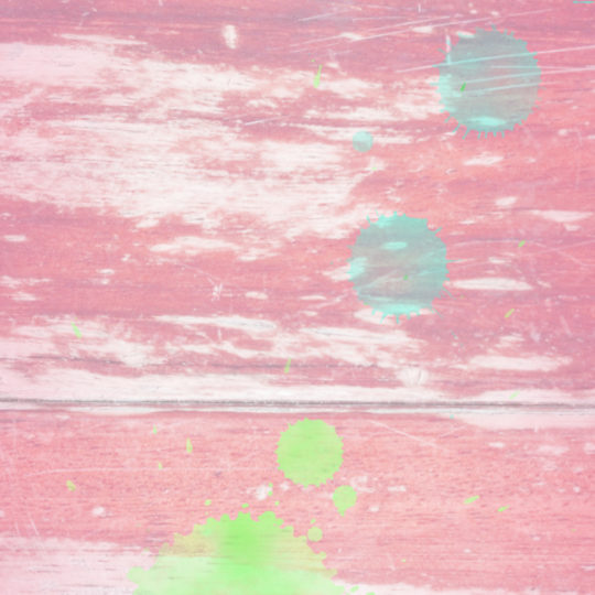 木目水滴赤緑の Android スマホ 壁紙