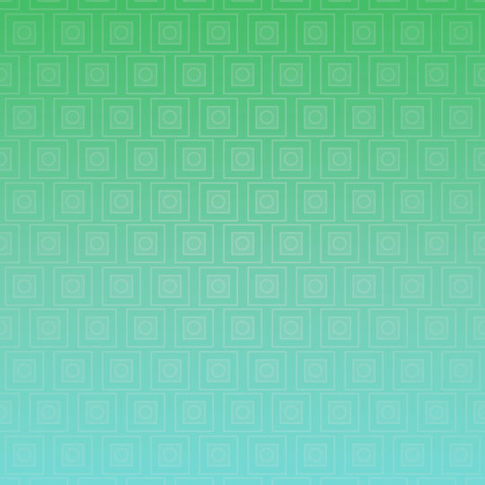 四角グラデーション模様緑の Android スマホ 壁紙