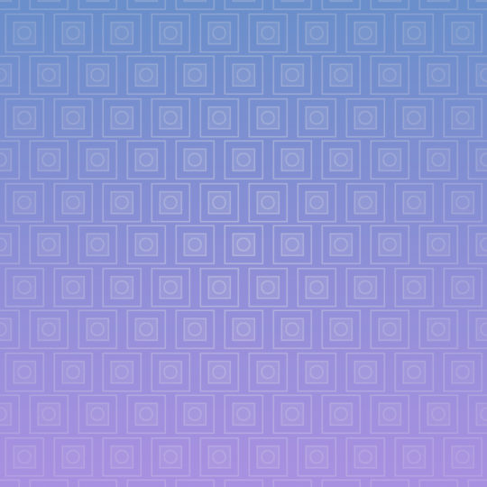 四角グラデーション模様青の Android スマホ 壁紙