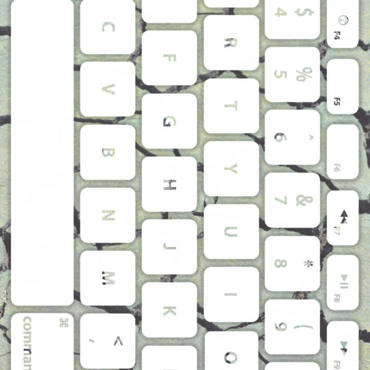 地面キーボード灰白の Android スマホ 壁紙