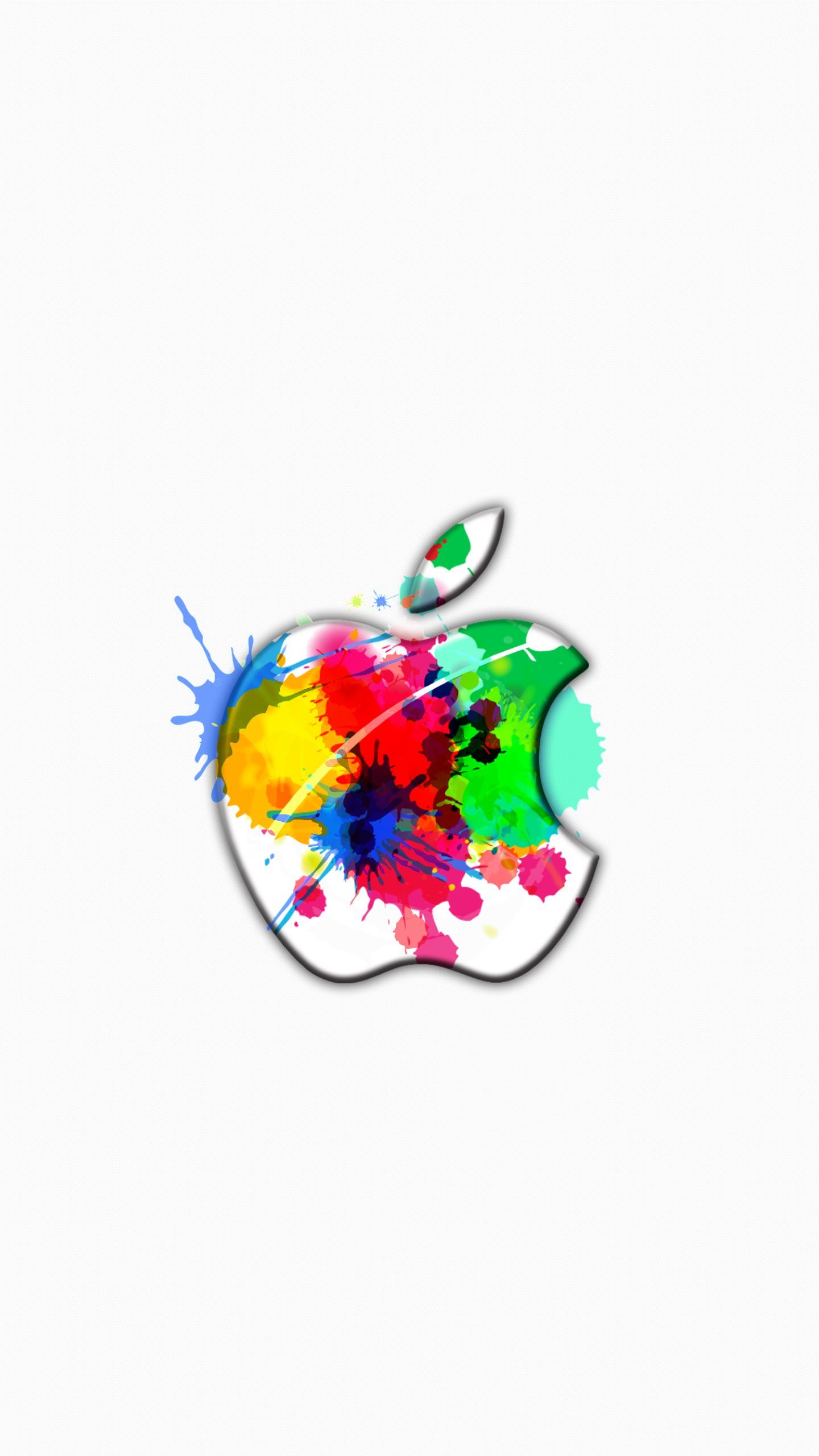 Appleペンキ | wallpaper.sc スマホ壁紙