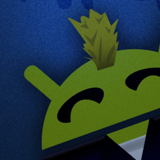 Android緑青キャラの Android スマホ 壁紙