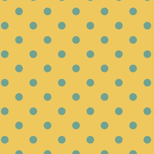 模様水玉黄の Android スマホ 壁紙