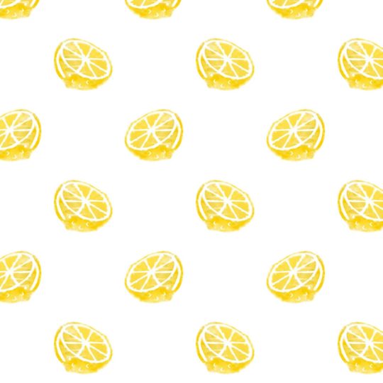 模様イラストフルーツレモン黄色女子向けの Android スマホ 壁紙
