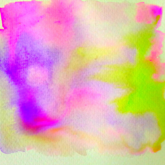 模様絵の具紫黄緑の Android スマホ 壁紙