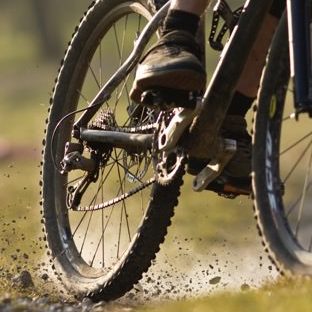 自転車ロードバイク緑の Apple Watch 文字盤壁紙