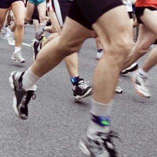 足マラソン靴の Apple Watch 文字盤壁紙