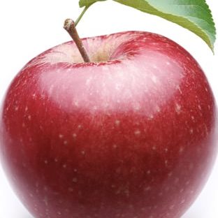 フードリンゴ赤の Apple Watch 文字盤壁紙