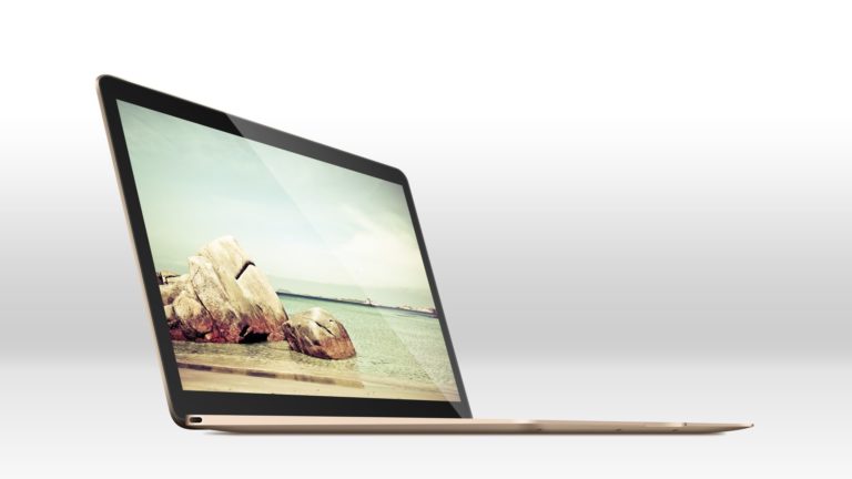 New MacBook ゴールドクールの Desktop PC / Mac 壁紙