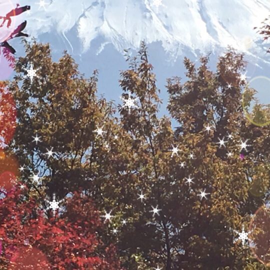 Mt. Fuji light Android SmartPhone Wallpaper