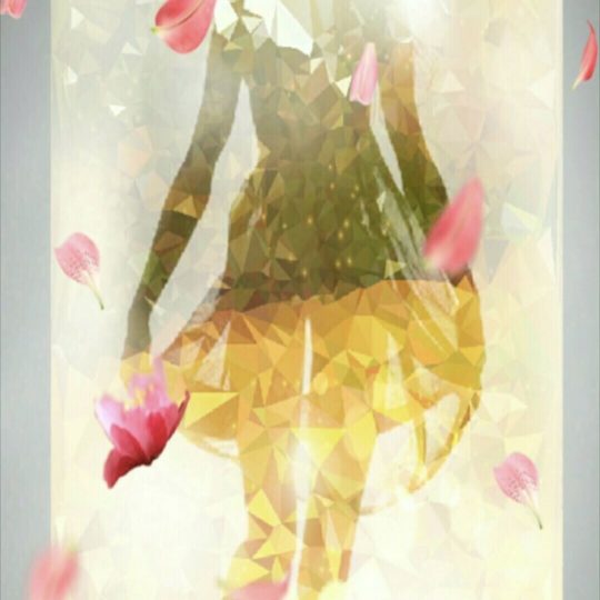 Women silhouette Android SmartPhone Wallpaper