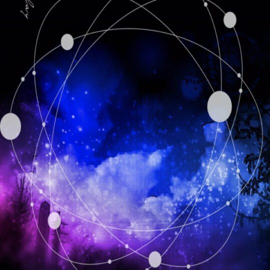 Night scenery circle Android SmartPhone Wallpaper