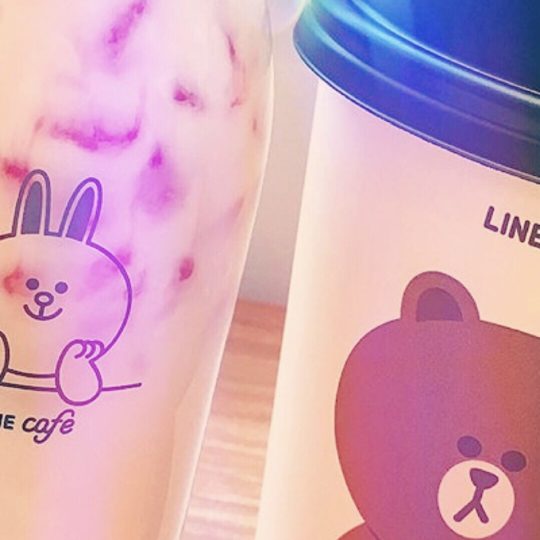 Line Cafe Android SmartPhone Wallpaper