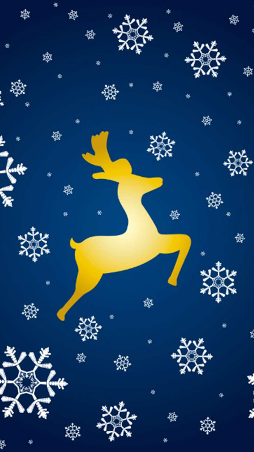 Christmas reindeer | wallpaper.sc SmartPhone