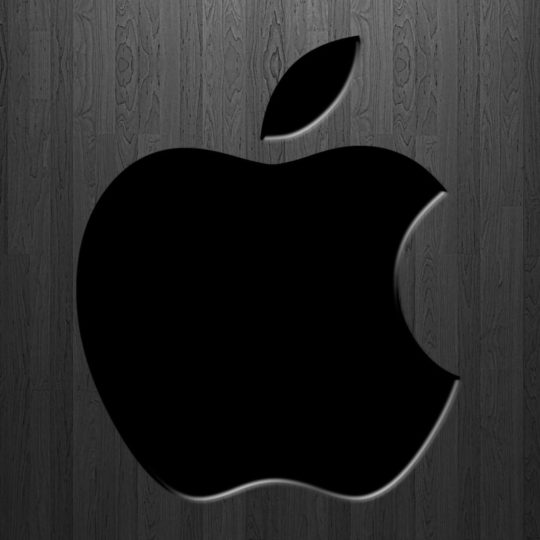 Apple black plate Android SmartPhone Wallpaper