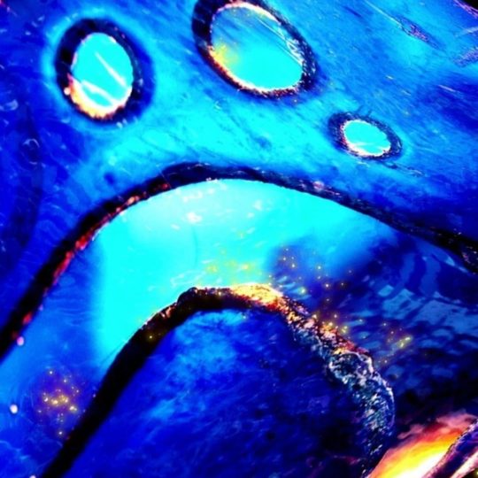Cool blue flame Android SmartPhone Wallpaper