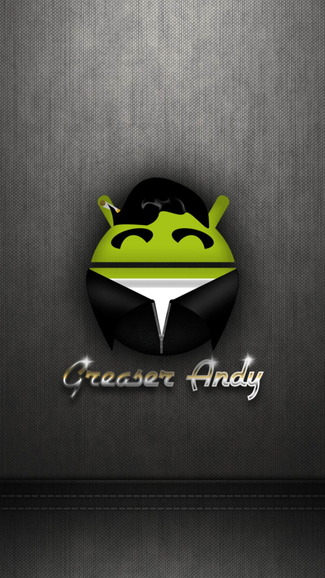 Android logo black | wallpaper.sc SmartPhone