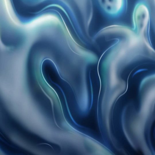 Pattern blue ghost Android SmartPhone Wallpaper