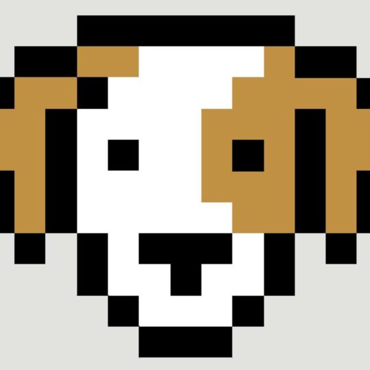Chara dog dot Android SmartPhone Wallpaper