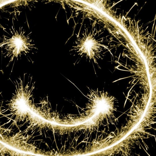 Cool Smile fireworks Android SmartPhone Wallpaper
