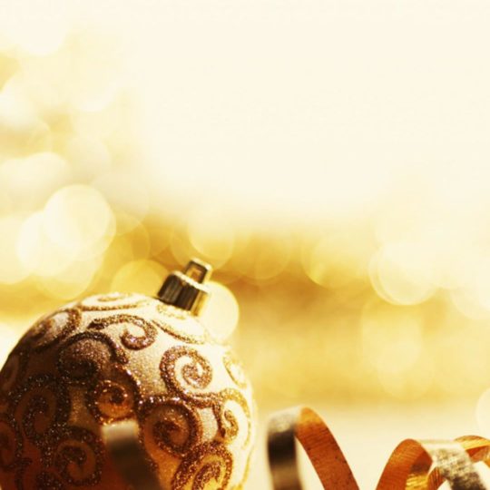 Christmas gold Android SmartPhone Wallpaper