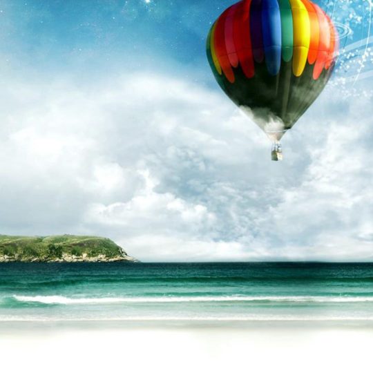 Landscape balloon Android SmartPhone Wallpaper