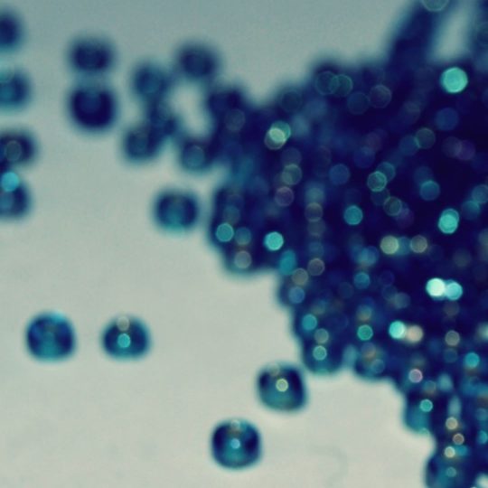 Cool blue beads Android SmartPhone Wallpaper