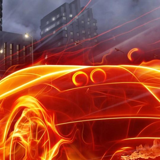 Cool Cars flame Android SmartPhone Wallpaper