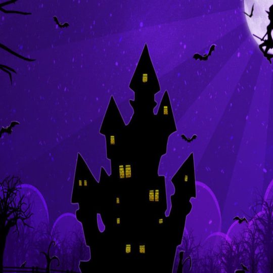 Halloween Castle Android SmartPhone Wallpaper