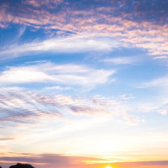 landscape  sea  sun sky Android SmartPhone Wallpaper