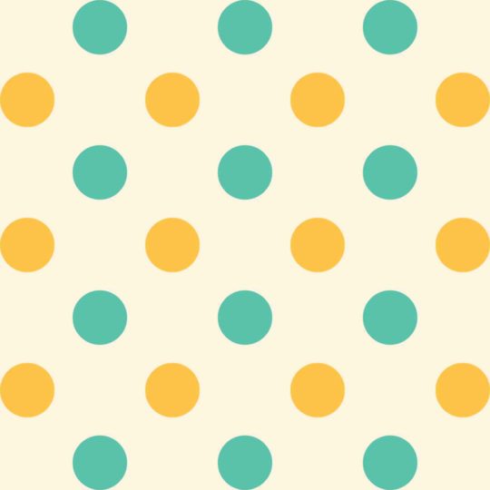 Yellow polka dot green Android SmartPhone Wallpaper