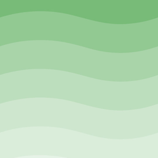 Wave pattern gradation Green Android SmartPhone Wallpaper
